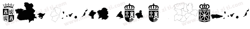 The Kingdom of Spain字体转换